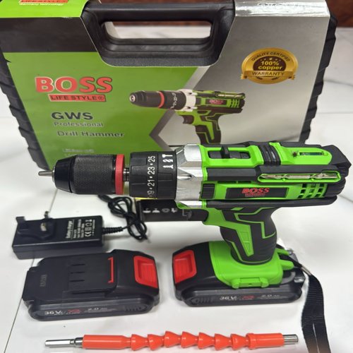 BOSS GWS Professional Cordless Drill Hammer